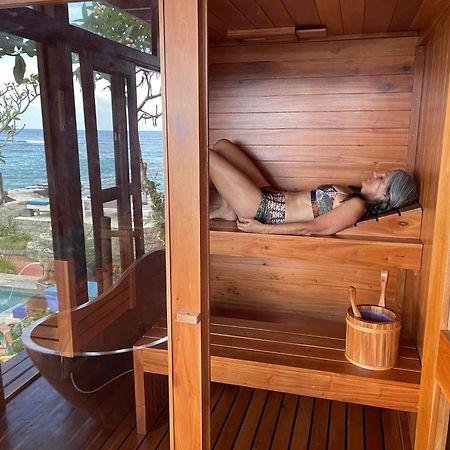 Puri Oka Beach Bungalows Candidasa Eksteriør bilde