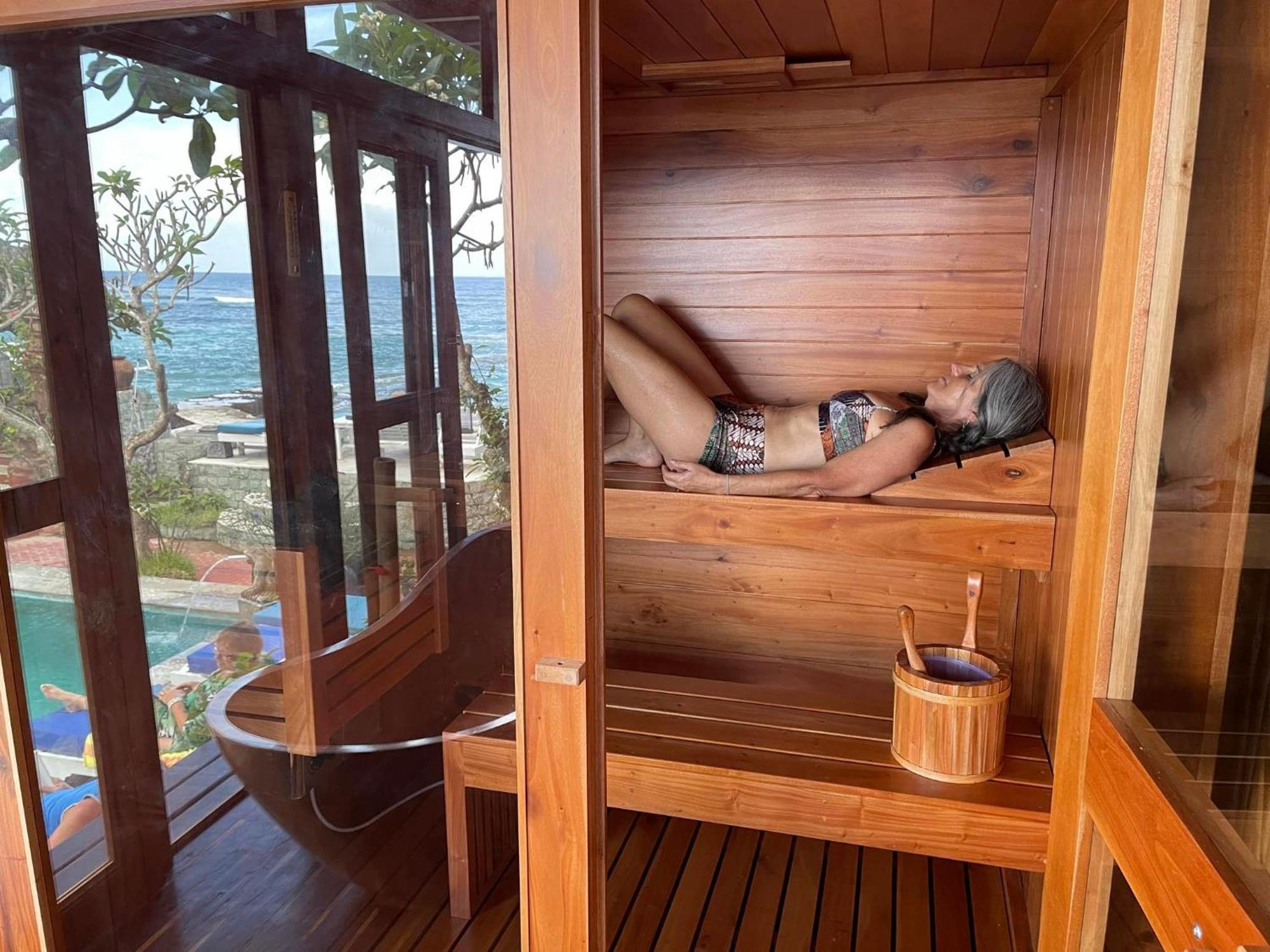Puri Oka Beach Bungalows Candidasa Eksteriør bilde