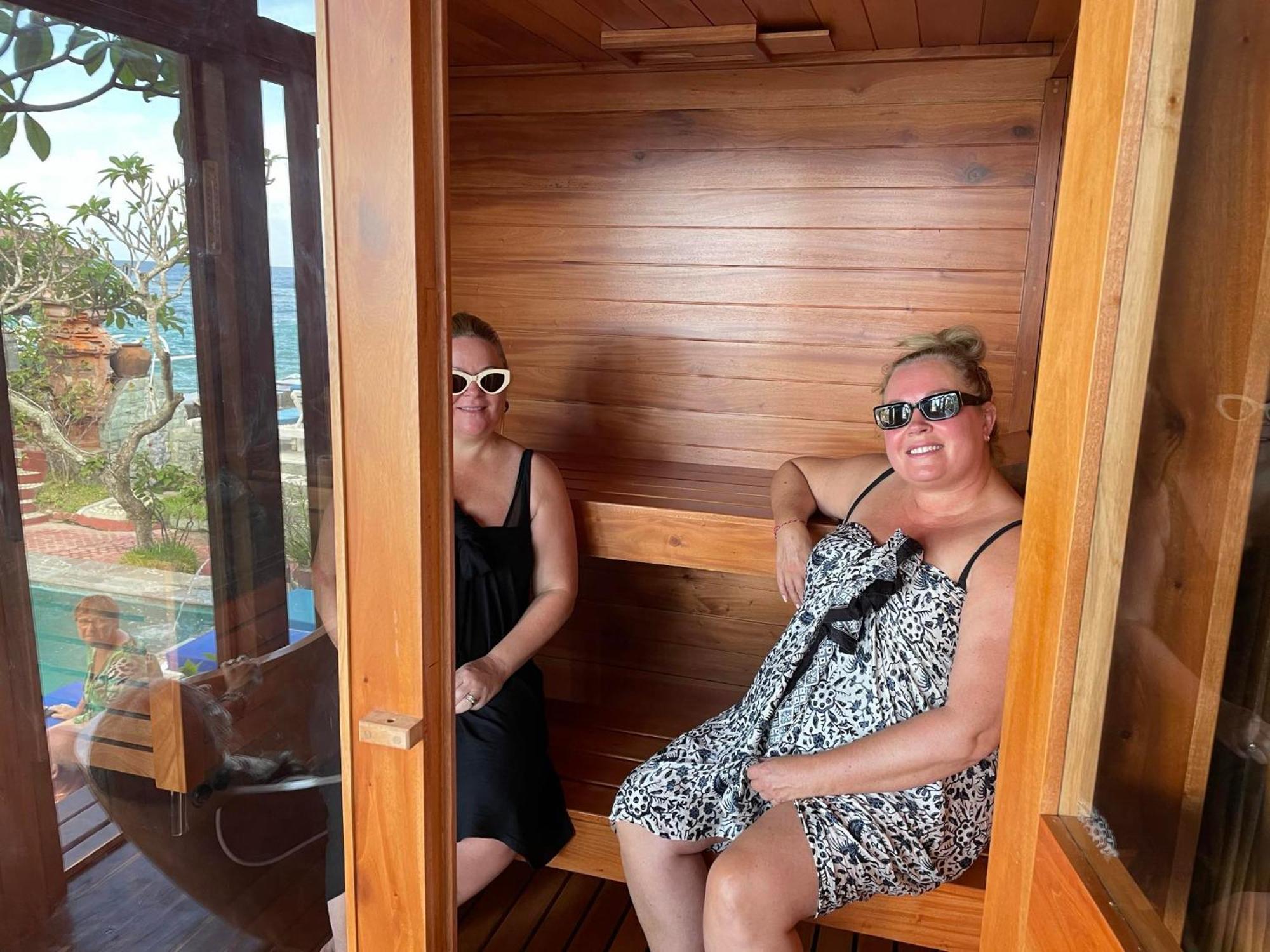 Puri Oka Beach Bungalows Candidasa Eksteriør bilde