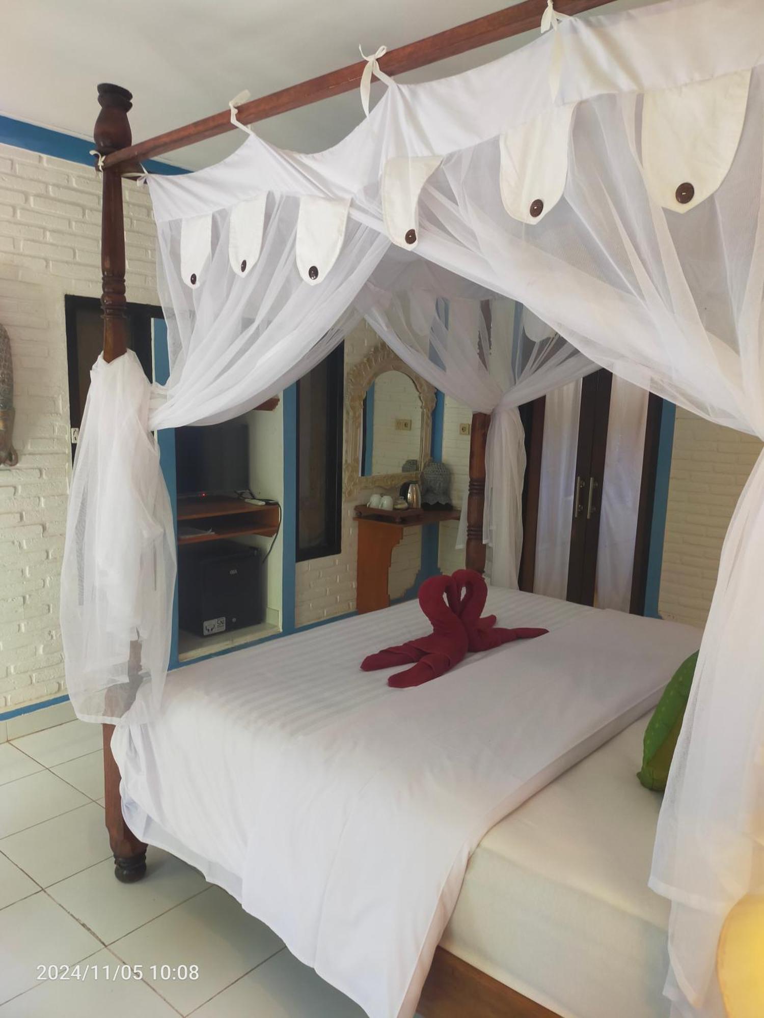 Puri Oka Beach Bungalows Candidasa Eksteriør bilde