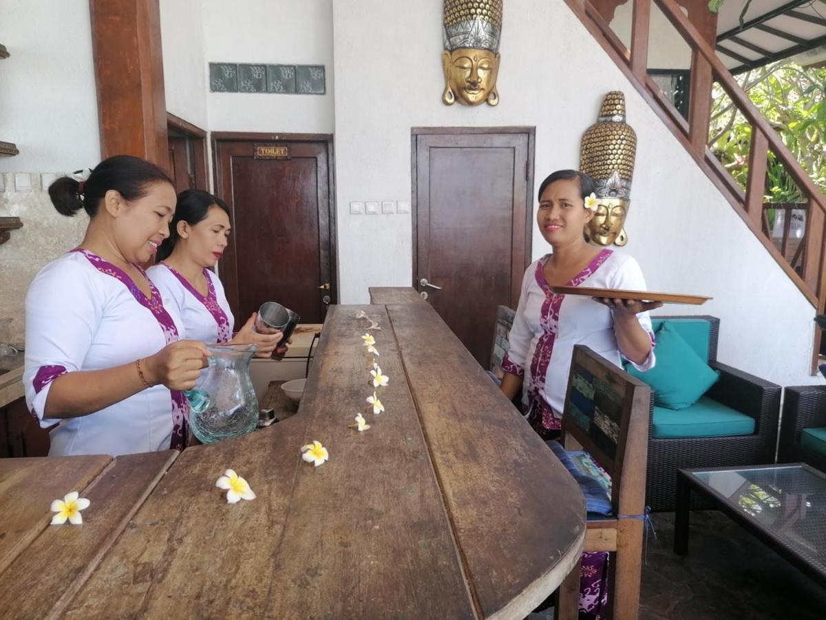 Puri Oka Beach Bungalows Candidasa Eksteriør bilde