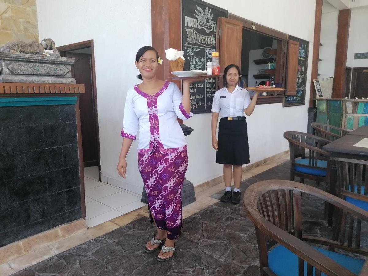 Puri Oka Beach Bungalows Candidasa Eksteriør bilde
