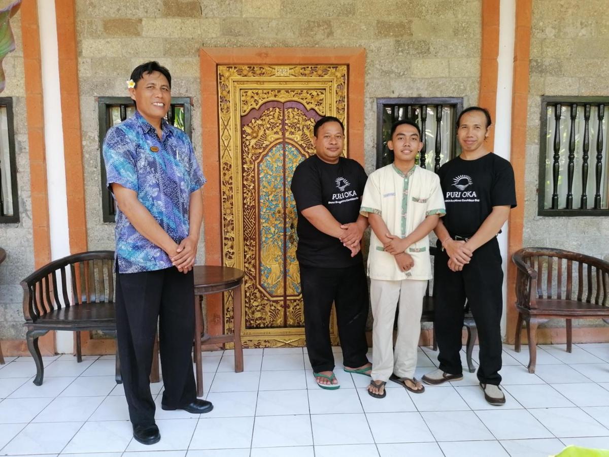 Puri Oka Beach Bungalows Candidasa Eksteriør bilde